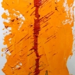 “Orange-fragment”-acrilic-on-paper