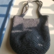 borsa-in-cotone-riciclato-tecnica-scandinavian-crochet-blu-Giovanna-Menziani