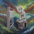 Nanni-Pasca-2017-Penelope-olio-su-tavola-90x70