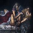 Nanni-Pasca-2018-Giuditta-e-Oloferne-da-Artemisia-Gentileschi-olio-su-tavola-40x50
