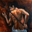 Plovton_-oil-on-canvas_-cm-20X20