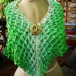 Bridal-shawl-in-green-Supernova-crochet